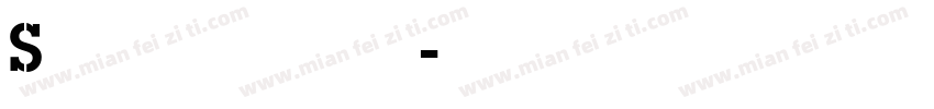 Slabyanuz titling in字体转换